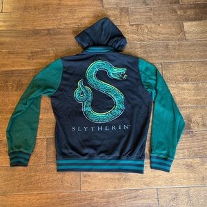 slytherin baseball jacket